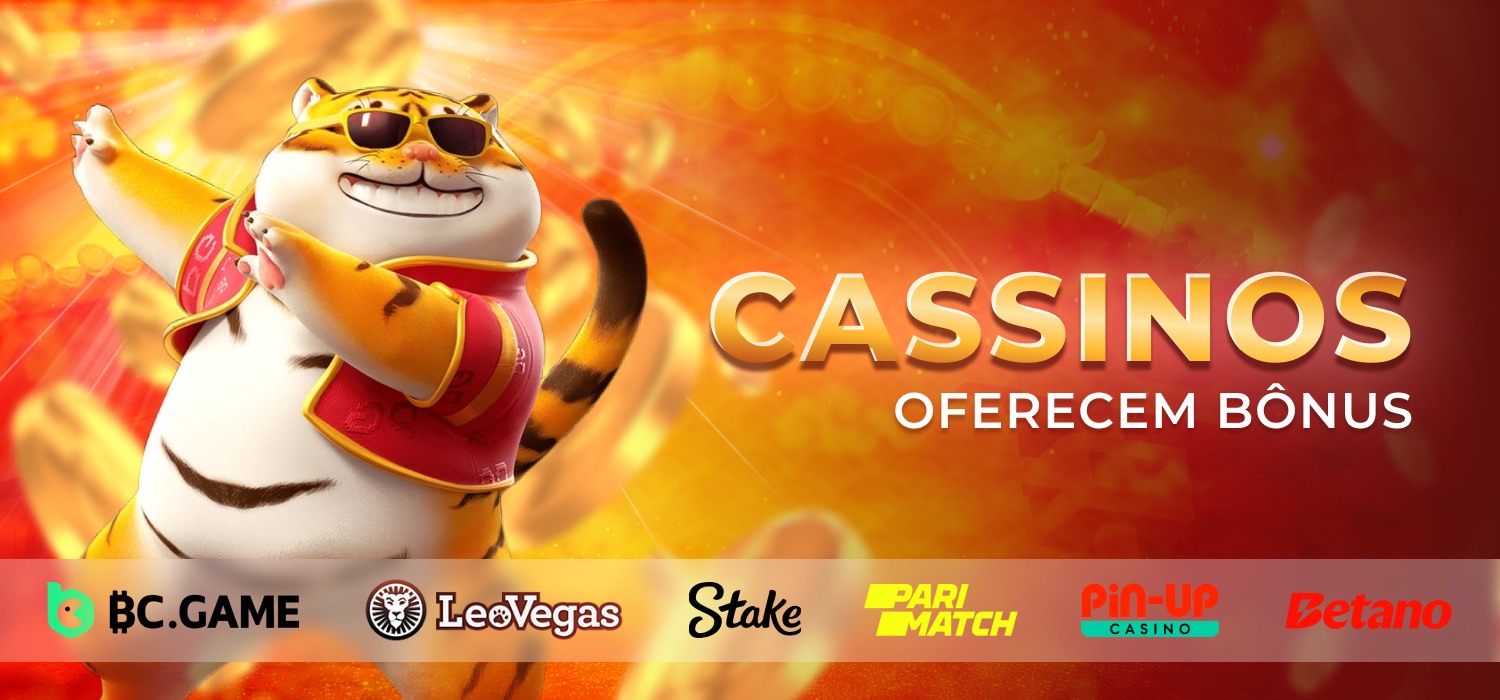 bônus em diferentes plataformas de cassino